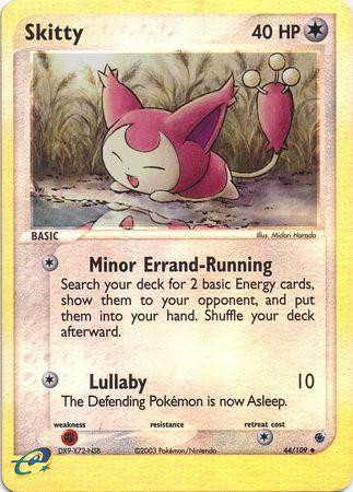 Skitty #44 — EX Ruby & Sapphire (Reverse Holo)