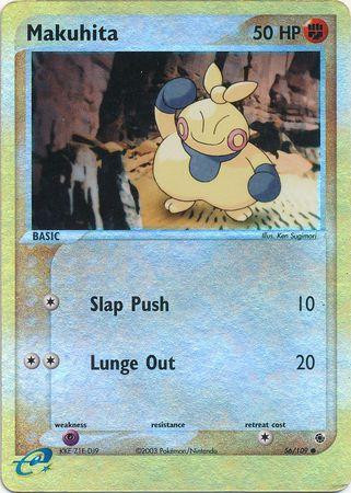Makuhita #56 — EX Ruby & Sapphire (Reverse Holo)