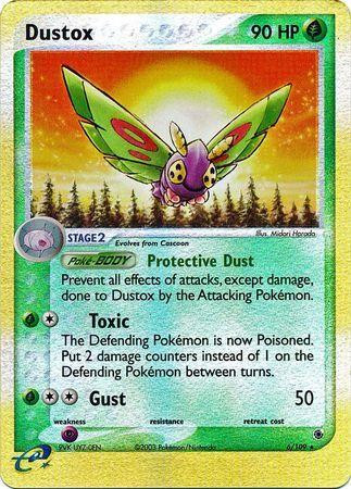 Dustox #6 — EX Ruby & Sapphire (Reverse Holo)