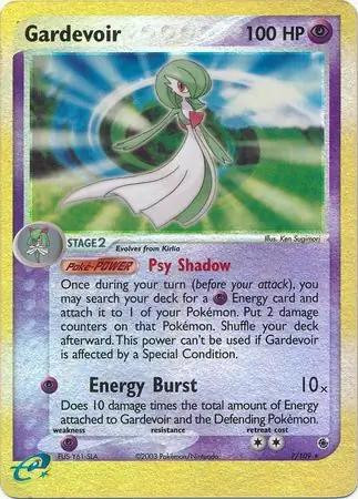 Gardevoir #7 — EX Ruby & Sapphire (Reverse Holo)