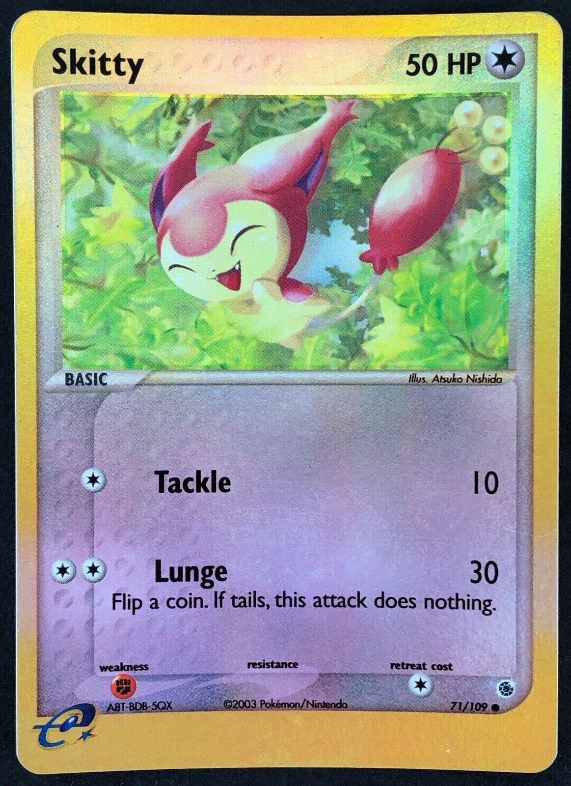 Skitty #71 — EX Ruby & Sapphire (Reverse Holo)