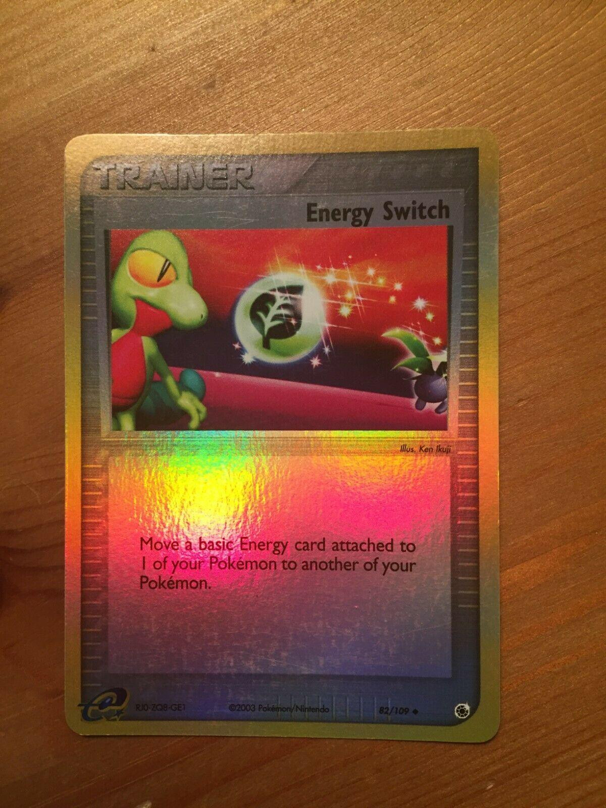 Energy Switch #82 — EX Ruby & Sapphire (Reverse Holo)