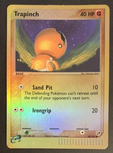 Trapinch #82 — EX Sandstorm (Reverse Holo)