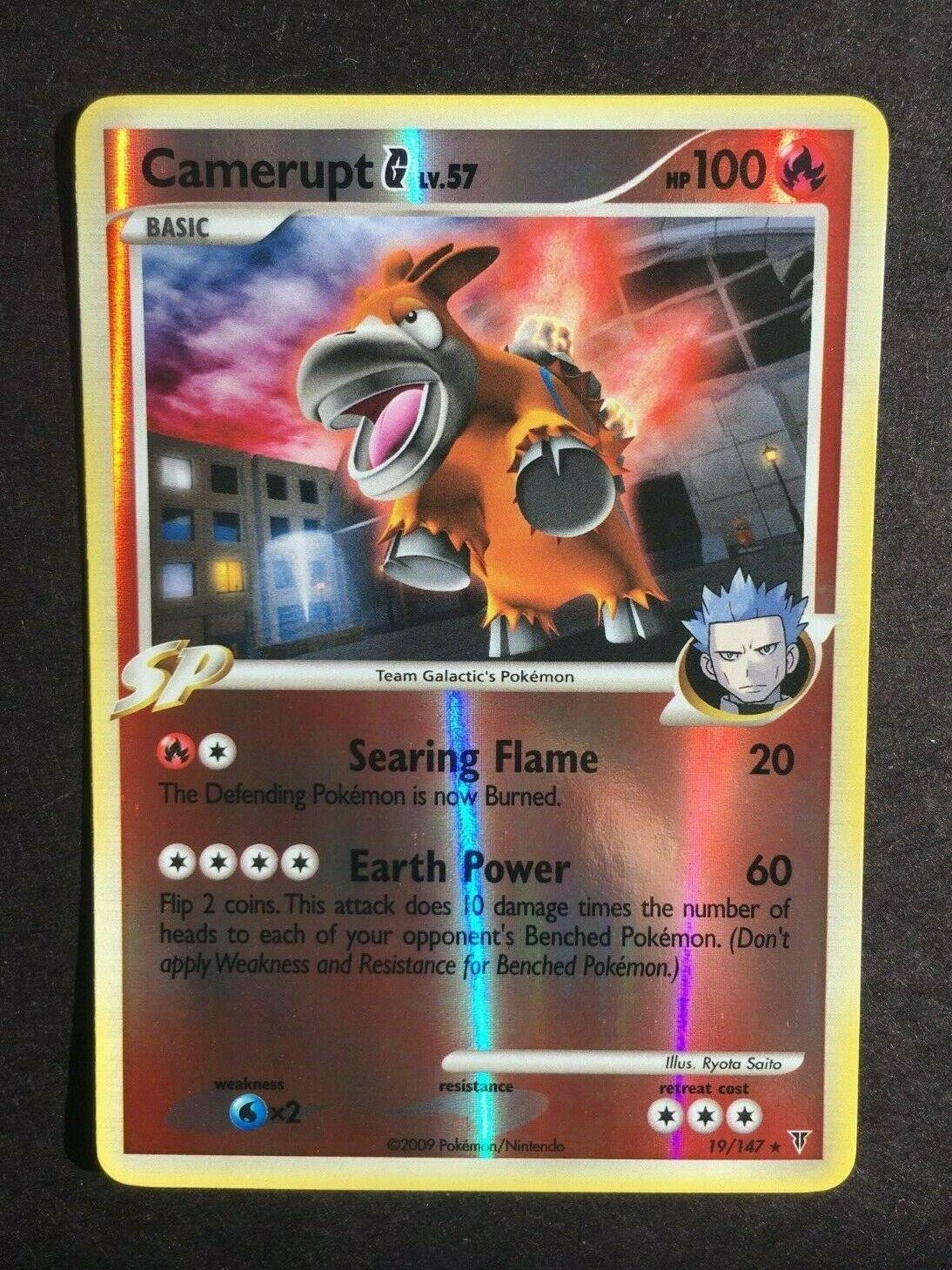 Camerupt #19 — EX Team Magma vs Team Aqua (Reverse Holo)