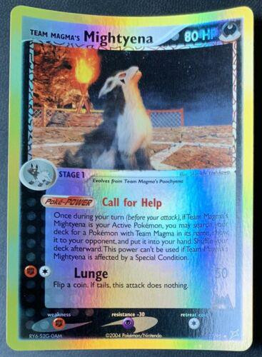 Mightyena #37 — EX Team Magma vs Team Aqua (Reverse Holo)
