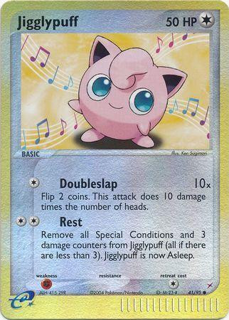 Jigglypuff #41 — EX Team Magma vs Team Aqua (Reverse Holo)