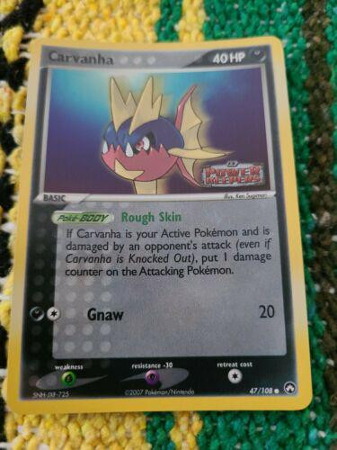 Carvanha #47 — EX Team Magma vs Team Aqua (Reverse Holo)