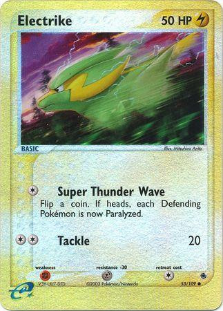 Electrike #53 — EX Team Magma vs Team Aqua (Reverse Holo)