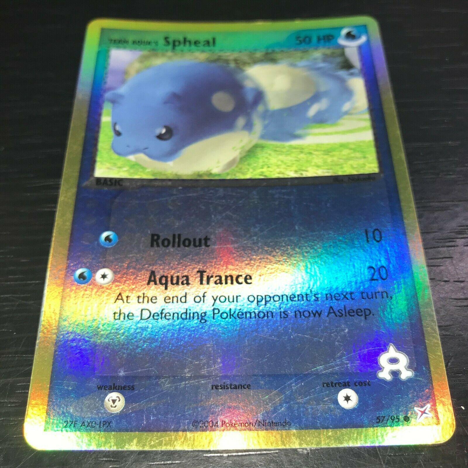 Spheal #57 — EX Team Magma vs Team Aqua (Reverse Holo)