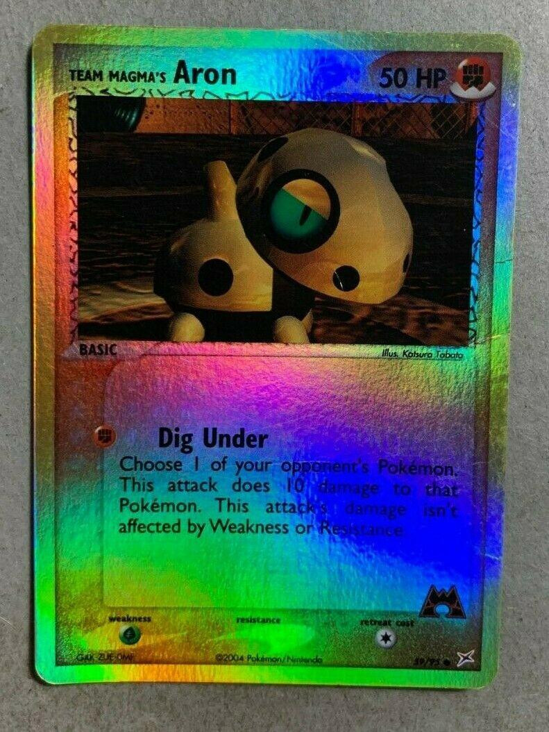 Aron #59 — EX Team Magma vs Team Aqua (Reverse Holo)