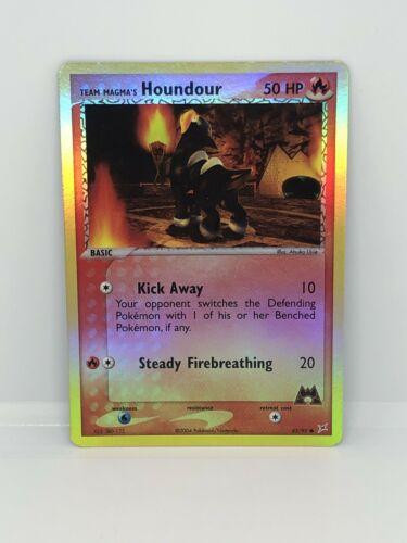 Houndour #63 — EX Team Magma vs Team Aqua (Reverse Holo)