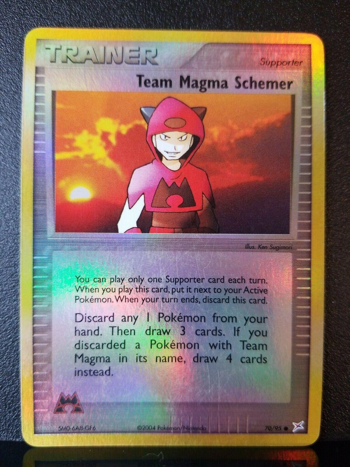 Team Magma Schemer #70 — EX Team Magma vs Team Aqua (Reverse Holo)