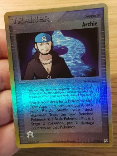Archie #71 — EX Team Magma vs Team Aqua (Reverse Holo)