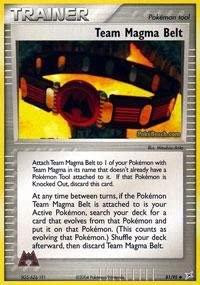 Team Magma Belt #81 — EX Team Magma vs Team Aqua (Reverse Holo)