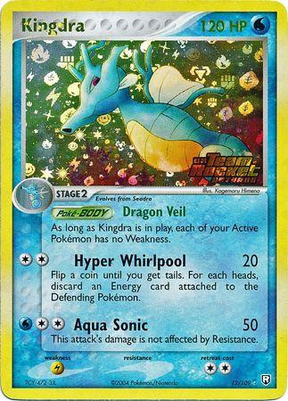 Kingdra #12 — EX Team Rocket Returns (Reverse Holo)