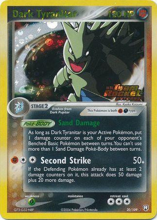 Dark Tyranitar #20 — EX Team Rocket Returns (Reverse Holo)