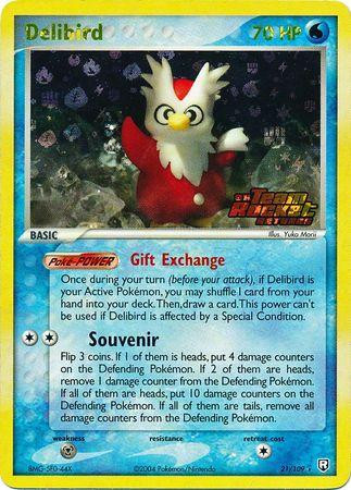 Delibird #21 — EX Team Rocket Returns (Reverse Holo)