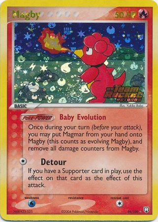 Magby #24 — EX Team Rocket Returns (Reverse Holo)