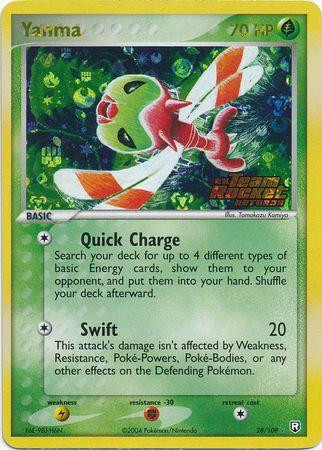 Yanma #28 — EX Team Rocket Returns (Reverse Holo)