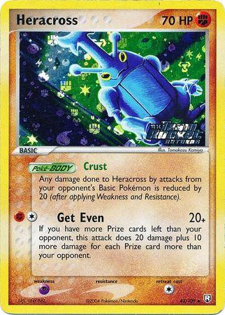 Heracross #43 — EX Team Rocket Returns (Reverse Holo)