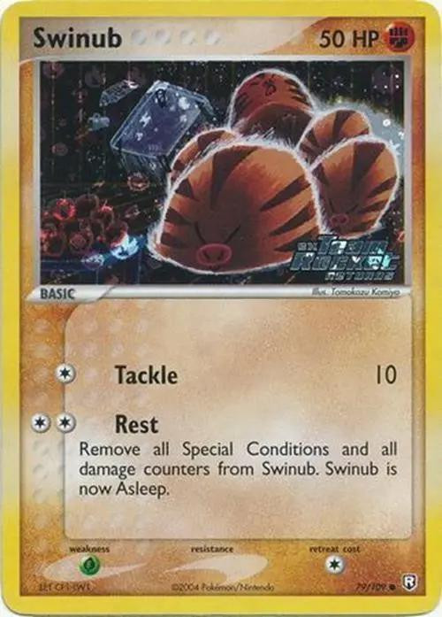 Swinub #79 — EX Team Rocket Returns (Reverse Holo)