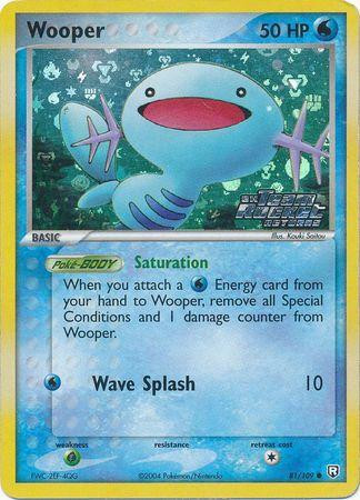 Wooper #81 — EX Team Rocket Returns (Reverse Holo)