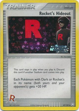 Rocket's Hideout #87 — EX Team Rocket Returns (Reverse Holo)