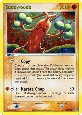 Sudowoodo #15 — EX Unseen Forces (Reverse Holo)