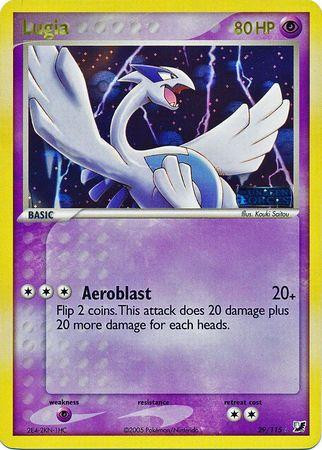 Lugia #29 — EX Unseen Forces (Reverse Holo)