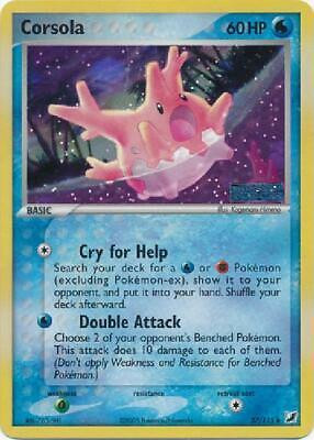 Corsola #37 — EX Unseen Forces (Reverse Holo)