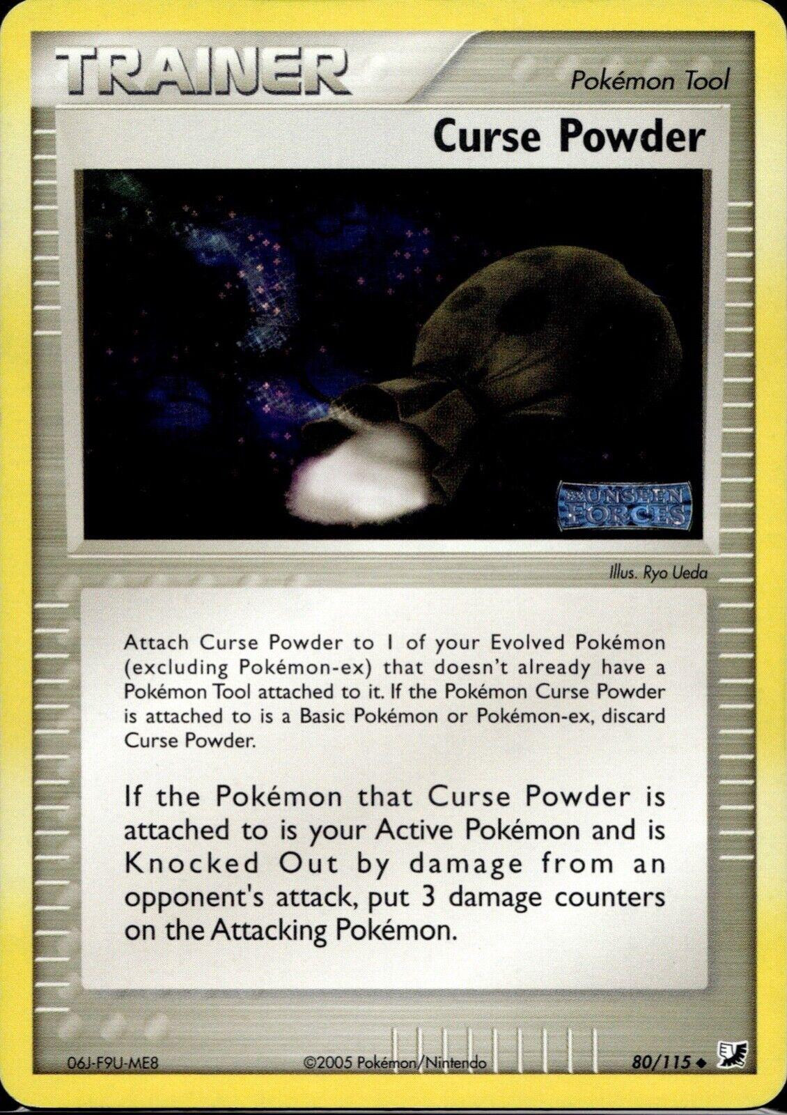 Curse Powder #80 — EX Unseen Forces (Reverse Holo)