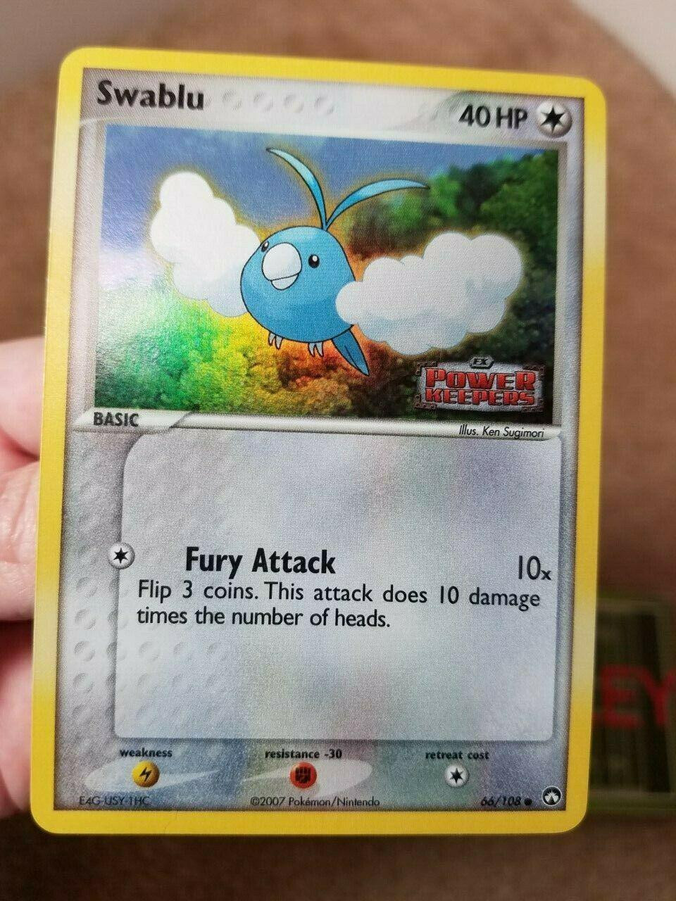 Swablu #66 — EX Power Keepers (Reverse Holo)