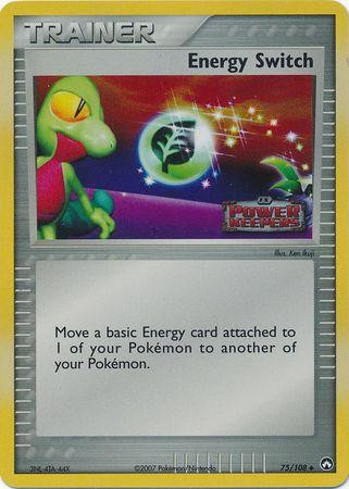 Energy Switch #75 — EX Power Keepers (Reverse Holo)