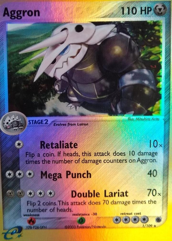 Aggron #1 — EX Ruby & Sapphire (Reverse Holo)