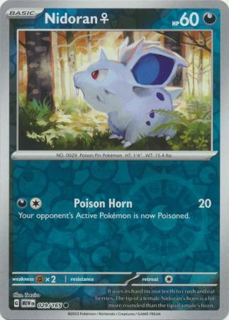 Nidoran♀ #029 — 151 (Reverse Holo)