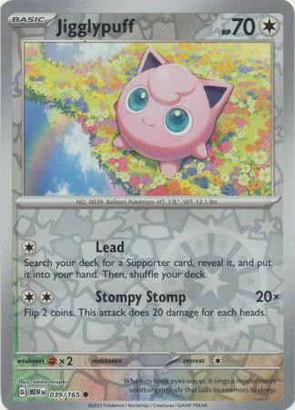 Jigglypuff #039 — 151 (Reverse Holo)
